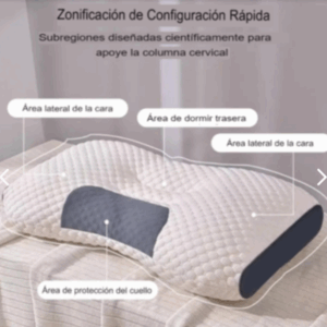 Almohada Cervical Ajustable Ergonomica