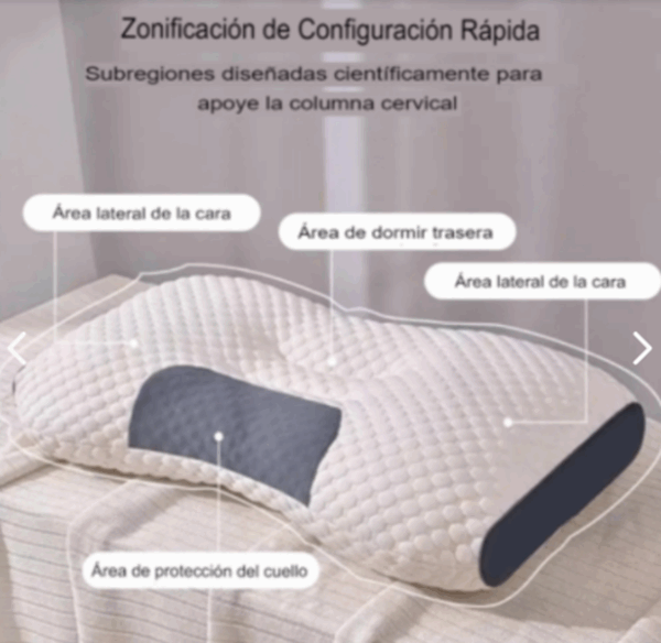 Almohada Cervical Ajustable Ergonomica